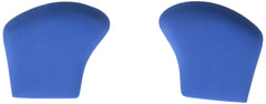 PowerStep empaque frontal mostrando almohadilla metatarsal azul y beneficio de amortiguación
