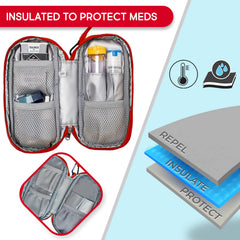 PRAC MEDIC BAGS espuma PE aislante protegiendo la epinefrina