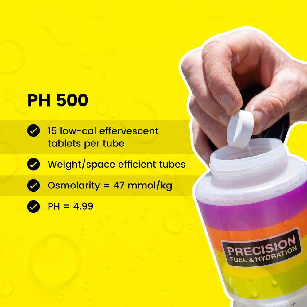 Precision Hydration efervescencia en agua, rápida mezcla y sabor refrescante