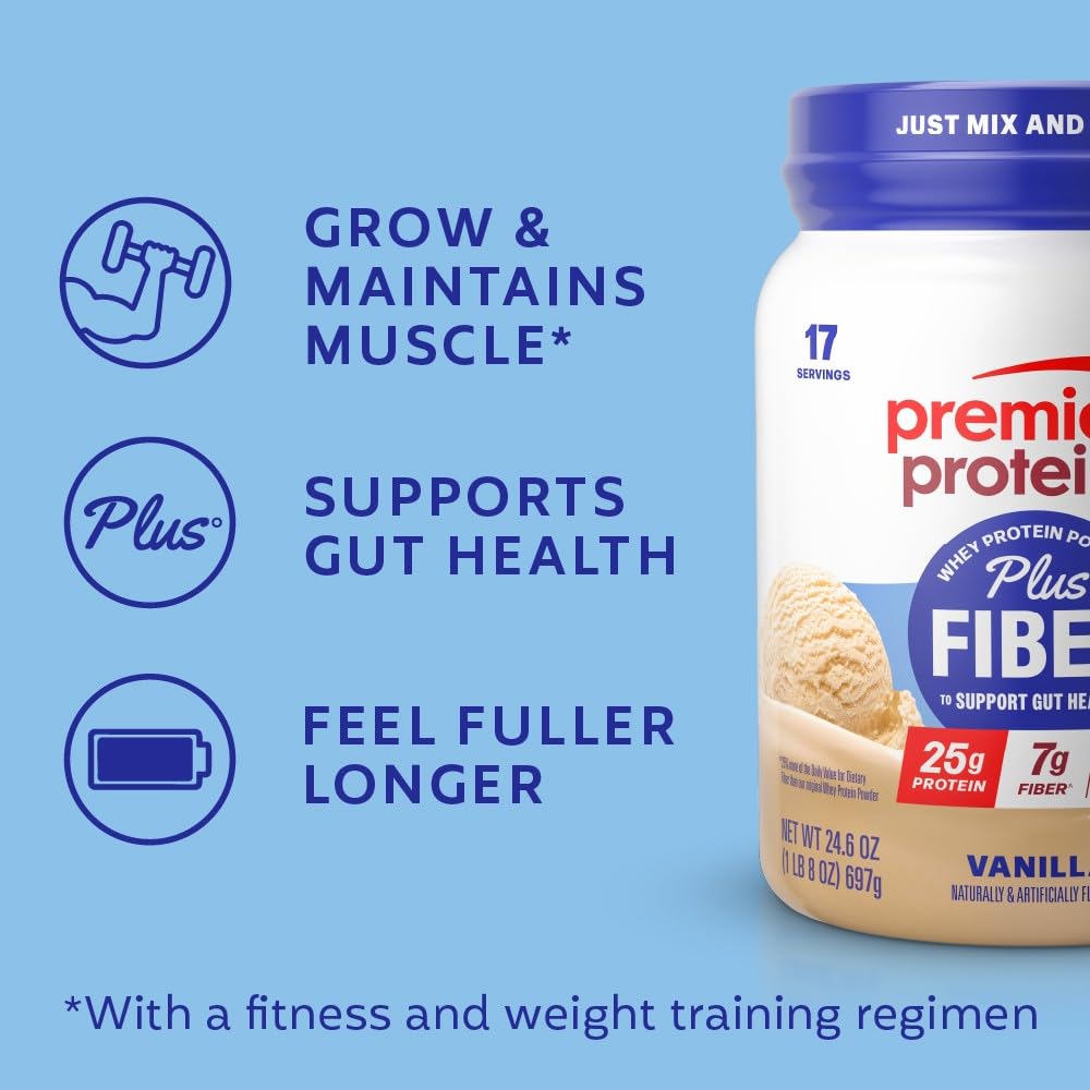 Premier Protein en desayuno saludable mostrando conveniencia diaria