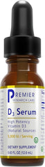 Premier Research Labs frasco frontal mostrando etiqueta clara y beneficios