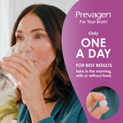 Prevagen organizador semanal 7-Day Pill Minder con Braille, orden diario