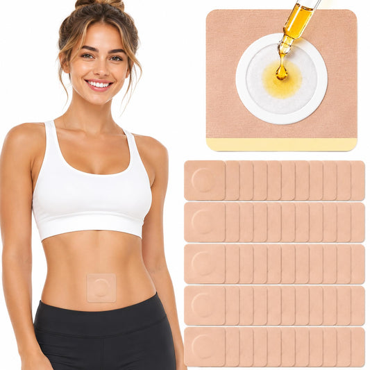 prgislew empaque frontal mostrando 50 parches y beneficios visibles