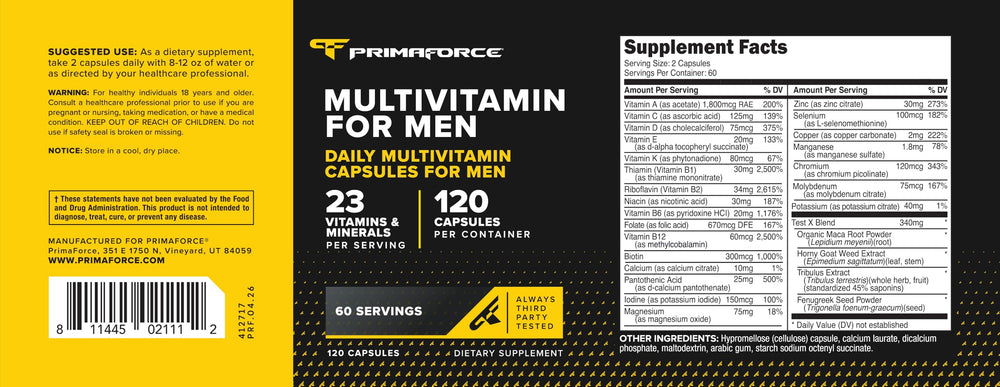 PrimaForce en gimnasio ilustrando apoyo nutricional para rutina activa
