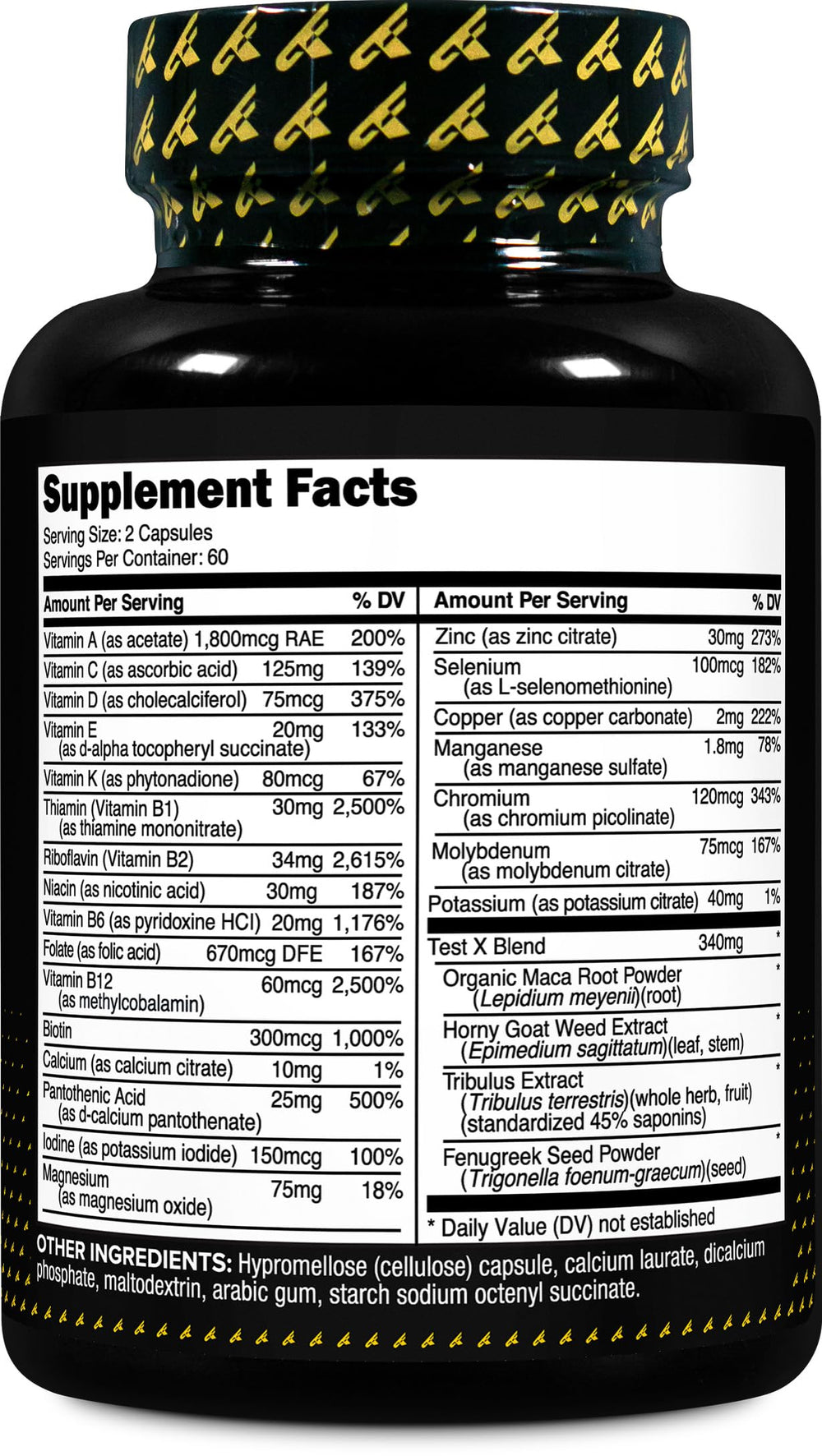 PrimaForce etiqueta con información nutricional y transparencia de ingredientes