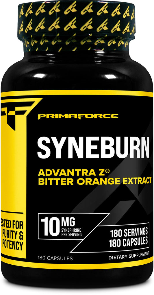 Primaforce Syneburn botella frontal, apoyo diario de energía