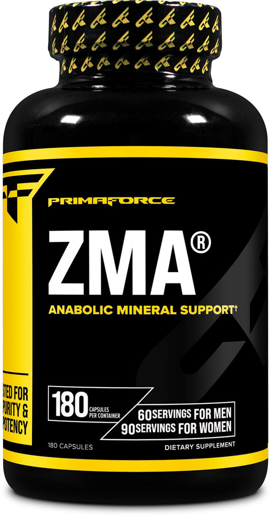 Primaforce ZMA cápsulas con apoyo diario de minerales y vitamina B6
