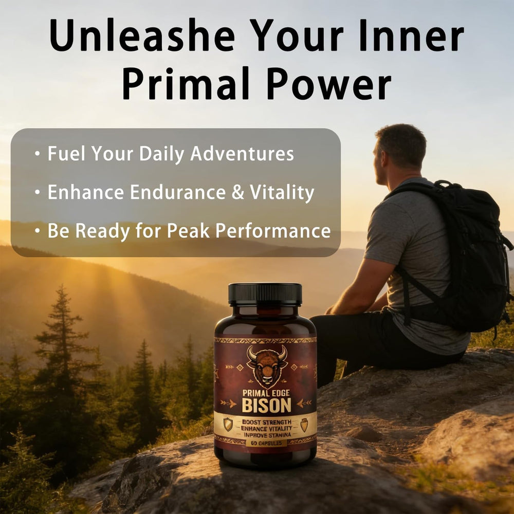Primal Edge Biso cápsulas agrupadas destacando su tamaño fácil de tragar
