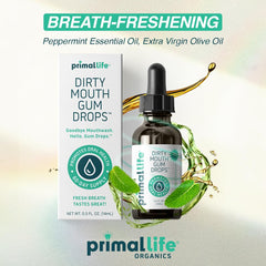 Primal Life Organics uso sobre encías aporta alivio y sensación de limpieza