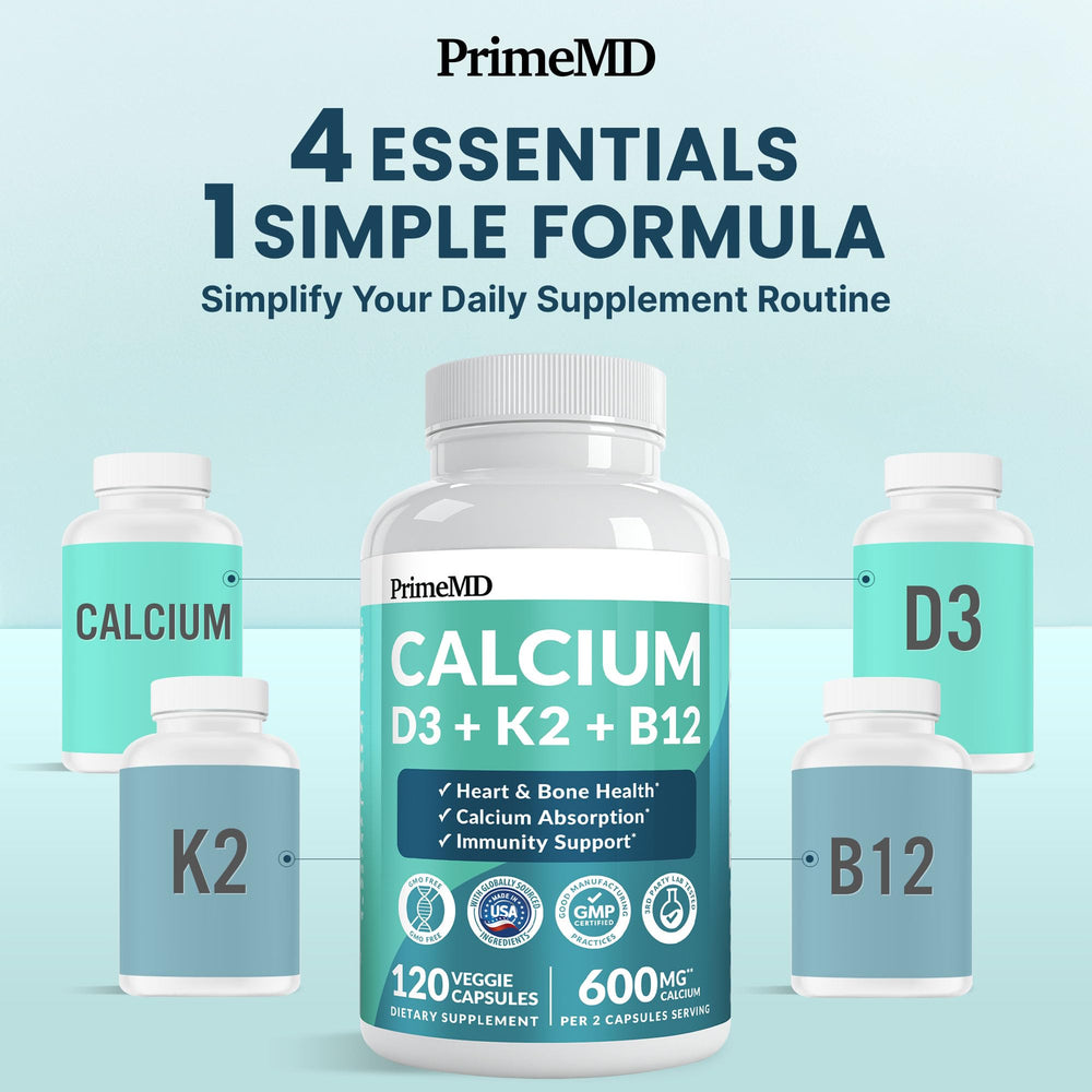 PrimeMD cápsula en primer plano mostrando textura y tamaño fácil de tragar