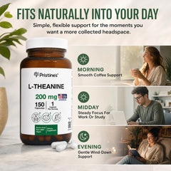 PRISTINE'S frasco abierto mostrando cantidad y conservación