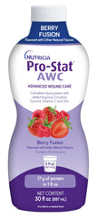 Pro-Stat botella frontal Berry Fusion mostrando etiqueta clara y beneficios