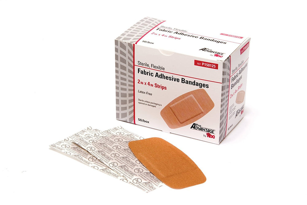 ProAdvantage vendaje grande frontal mostrando ajuste flexible y protección
