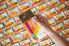 PROBAR barra servida en desayuno sencillo, reemplazo práctico y nutritivo