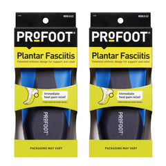 PROFOOT frontal del empaque mostrando dos pares y beneficios de soporte