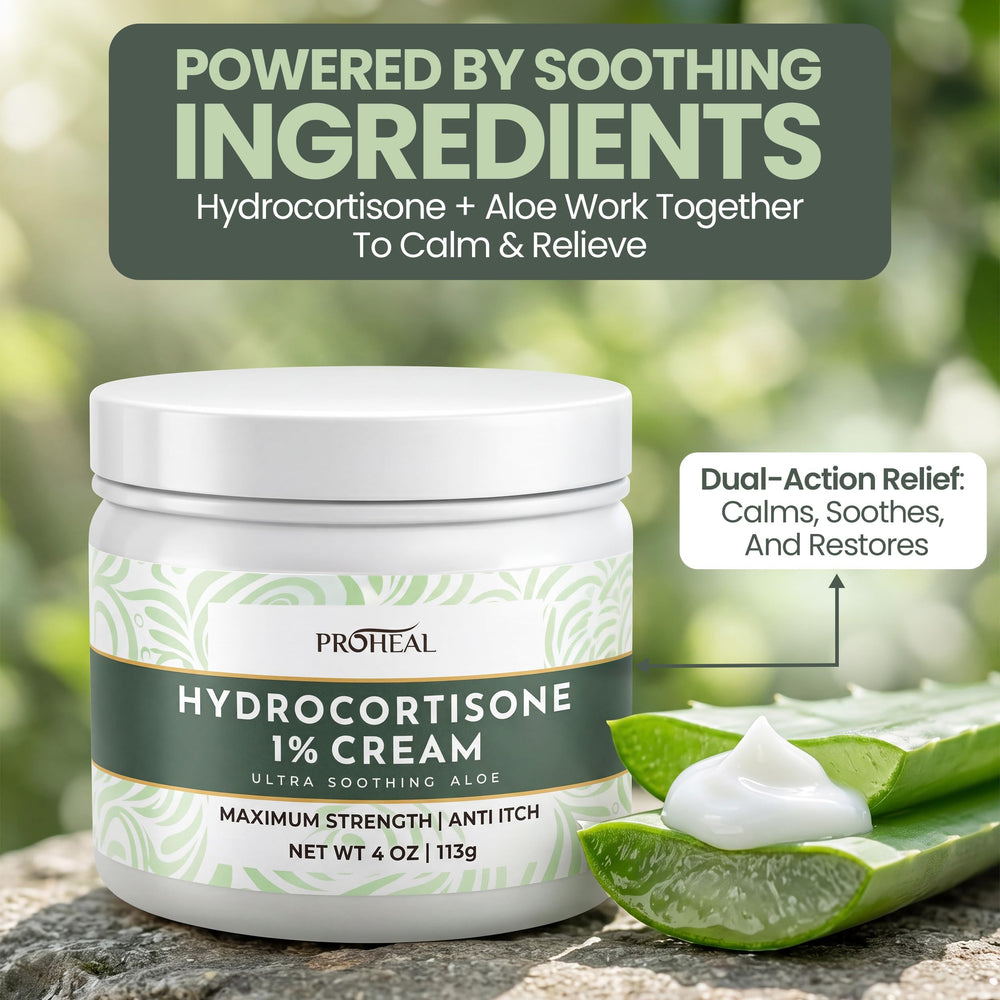 ProHeal etiqueta con ingredientes y concentraciones claras
