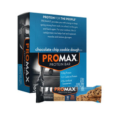 Promax barra frontal mostrando empaque y 20 g proteína para energía rápida