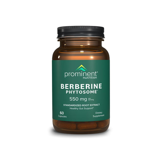 Prominent Nutrition Berberine Phytosome bottle front view for daily use.