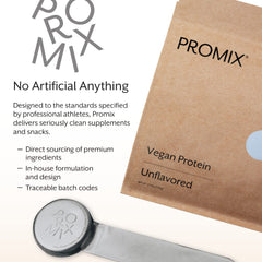 ProMix en cocina estilo de vida con ingredientes, opción vegana y versátil