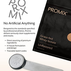 ProMix Nutrition etiqueta de ingredientes mostrando limpieza y trazabilidad