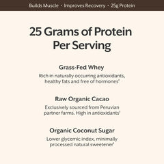 Batido preparado con ProMix Nutrition, recuperación rápida y sabor cacao
