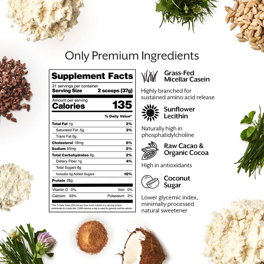 Promix Nutrition Casein, textura cremosa en batido nocturno