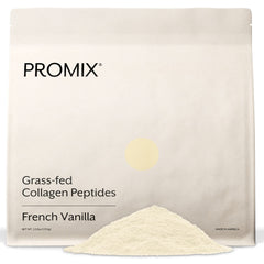 ProMix Nutrition envase frontal de colágeno vainilla mostrando tamaño y diseño
