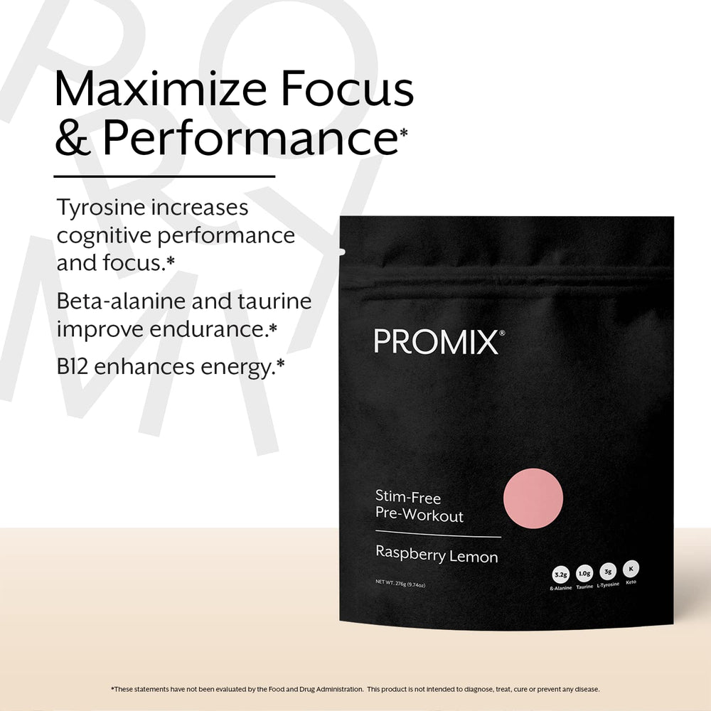 ProMix Nutrition primer plano de la textura fina del polvo, mezcla instantánea