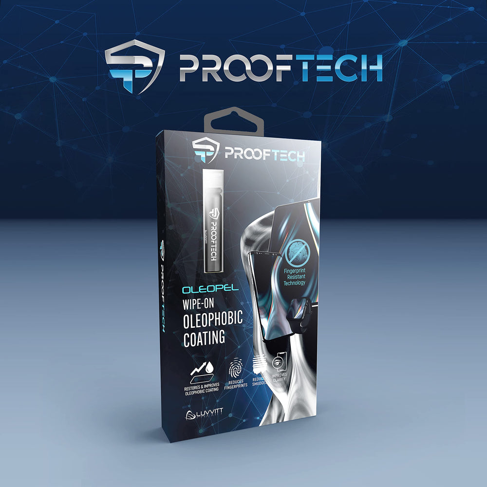 ProofTech kit OLEOPEL presentado en escritorio para mantenimiento fácil