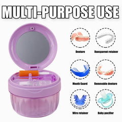 PUINVI estuche en mano mostrando tamaño compacto y portabilidad práctica