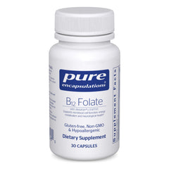 Pure Encapsulations frontal del envase mostrando diseño y claridad