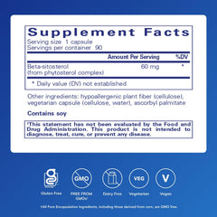 Pure Encapsulations cápsula en mano sugeriendo dosificación y conveniencia