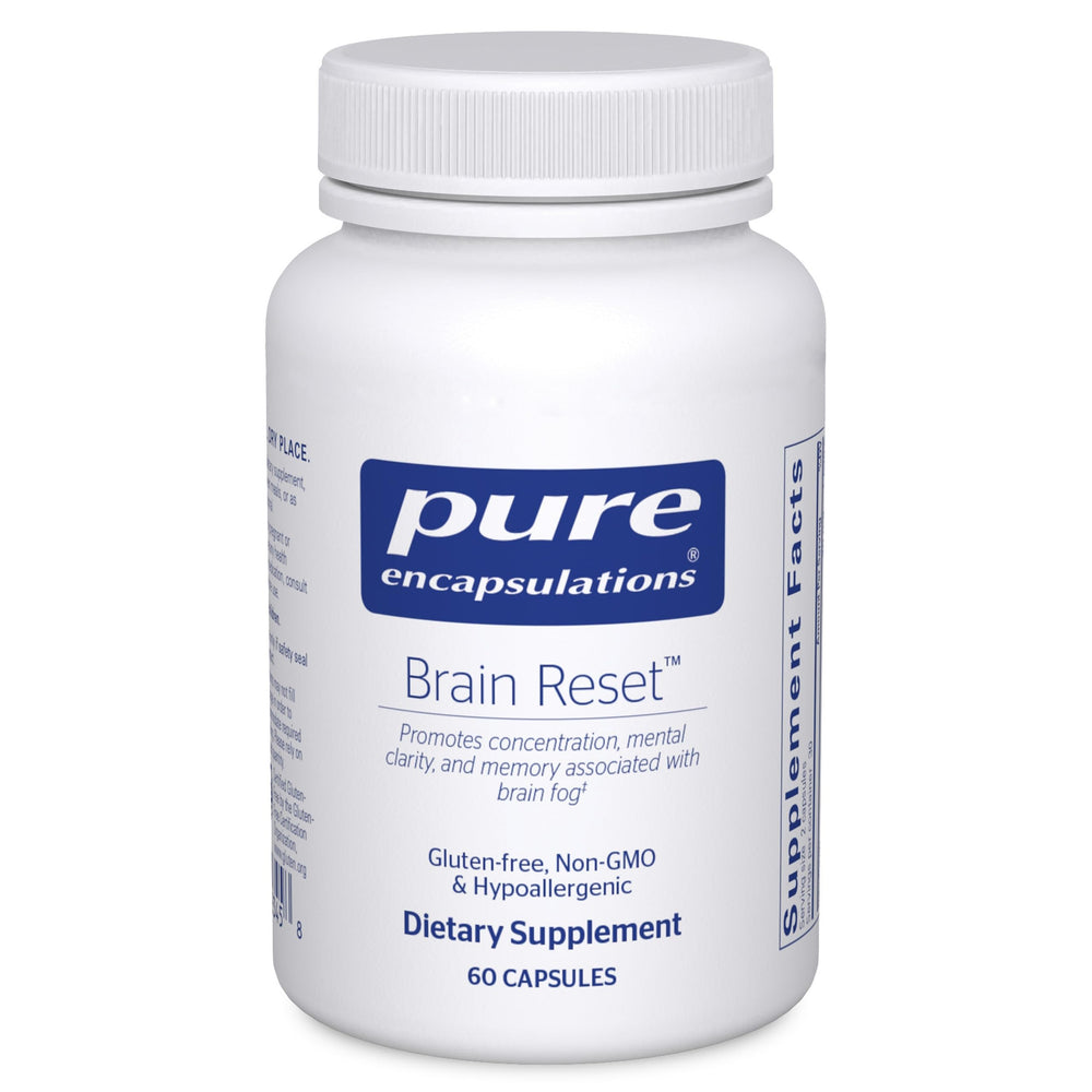 Pure Encapsulations envase frontal mostrando presentación y beneficios