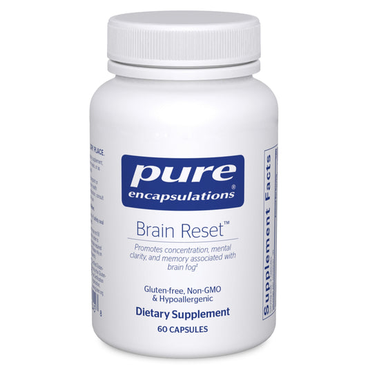 Pure Encapsulations envase frontal mostrando presentación y beneficios
