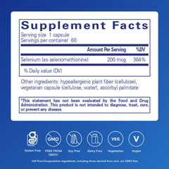 Pure Encapsulations detalle de cápsula, superficie suave y vegana