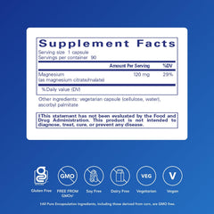 Pure Encapsulations cápsulas en la mano para dosificación cómoda