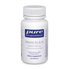 Pure Encapsulations envase frontal mostrando etiqueta clara y beneficios