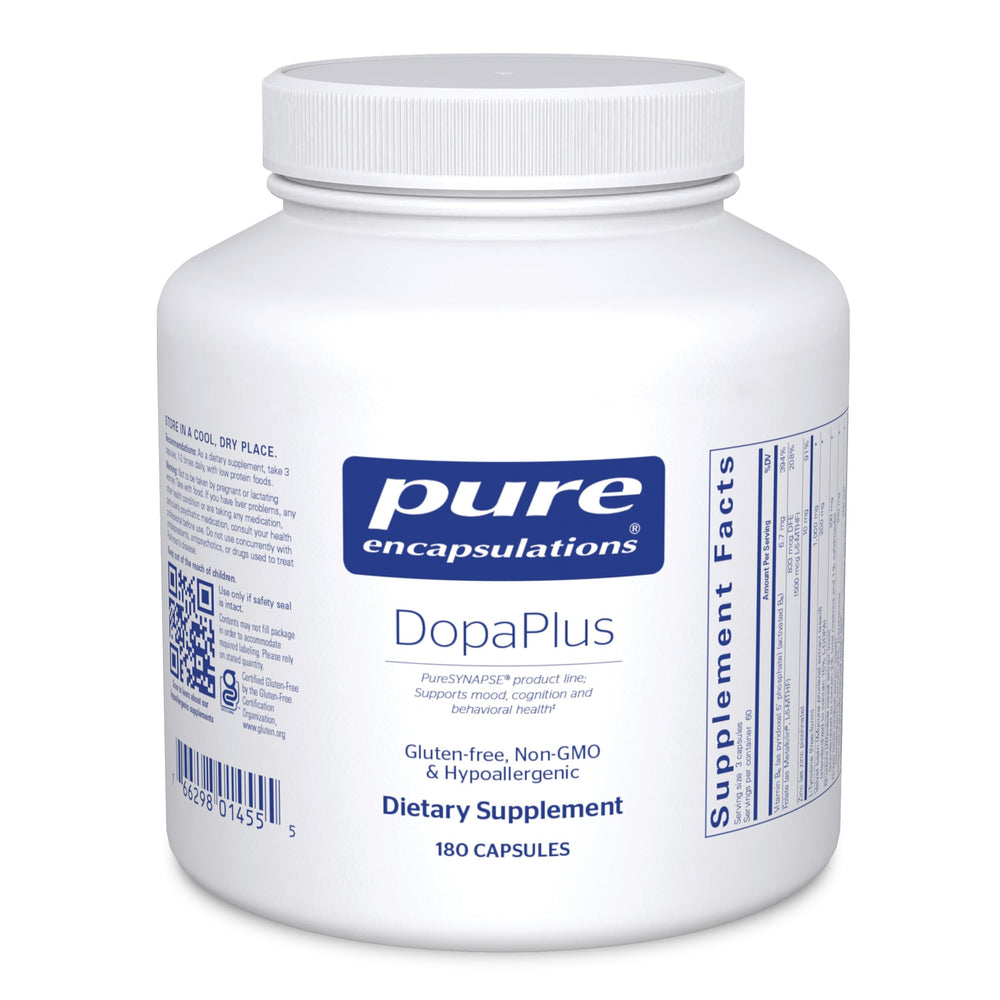 Pure Encapsulations envase frontal mostrando diseño y claridad del producto