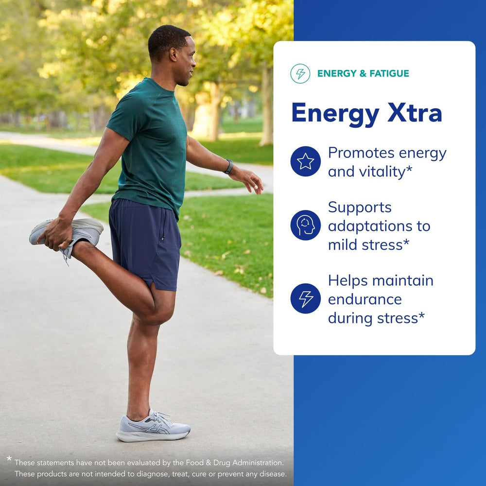 Pure Encapsulations Energy Xtra capsules for easy daily use and steady energy