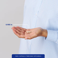 Pure Encapsulations etiqueta cercana con información clara de ingredientes