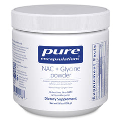Pure Encapsulations frasco frontal mostrando envase y marca, claridad y confianza