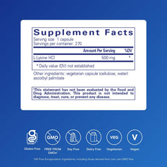 Pure Encapsulations cápsulas textura cercana, evidencia de calidad y uniformidad
