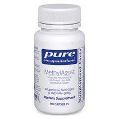 Pure Encapsulations MethylAssist vista frontal del envase con confianza