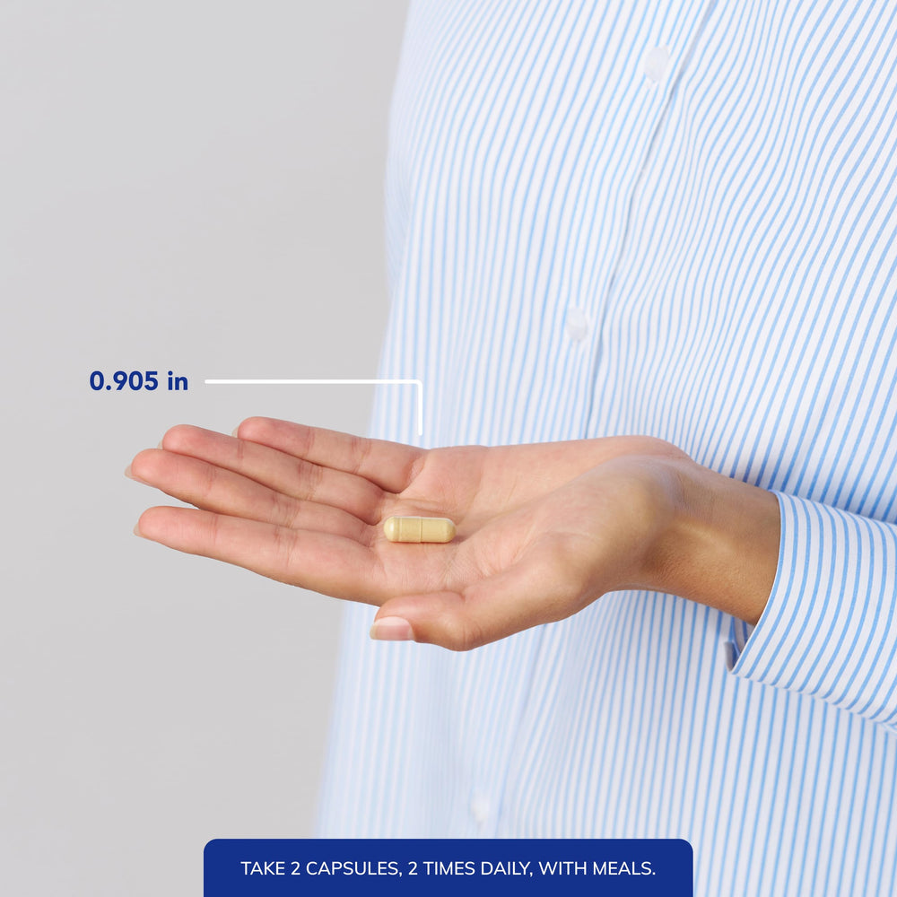 Acercamiento a la textura de la cápsula Pure Encapsulations para apreciar calidad y recubrimiento