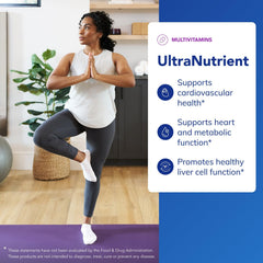 Pure Encapsulations etiqueta con lista de ingredientes y aporte de nutrientes claro