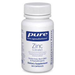 Pure Encapsulations frasco frente mostrando etiqueta y beneficio inmune