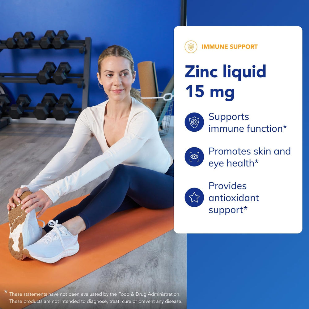 Gota de Zinc Liquid Pure Encapsulations destacando textura líquida y fácil mezcla
