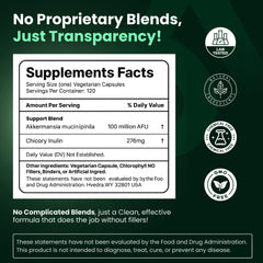 PURE HEALTH MAX etiqueta nutricional enfocada en ingredientes y dosis seguras
