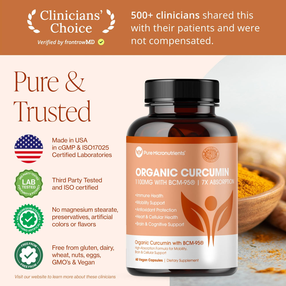 Pure Micronutrients etiqueta nutricional legible con ingredientes y dosis