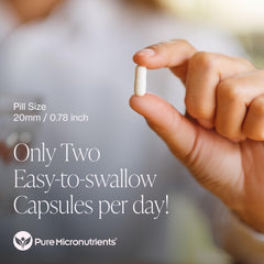 Pure Micronutrients hojas de té verde mostrando polifenoles complementarios
